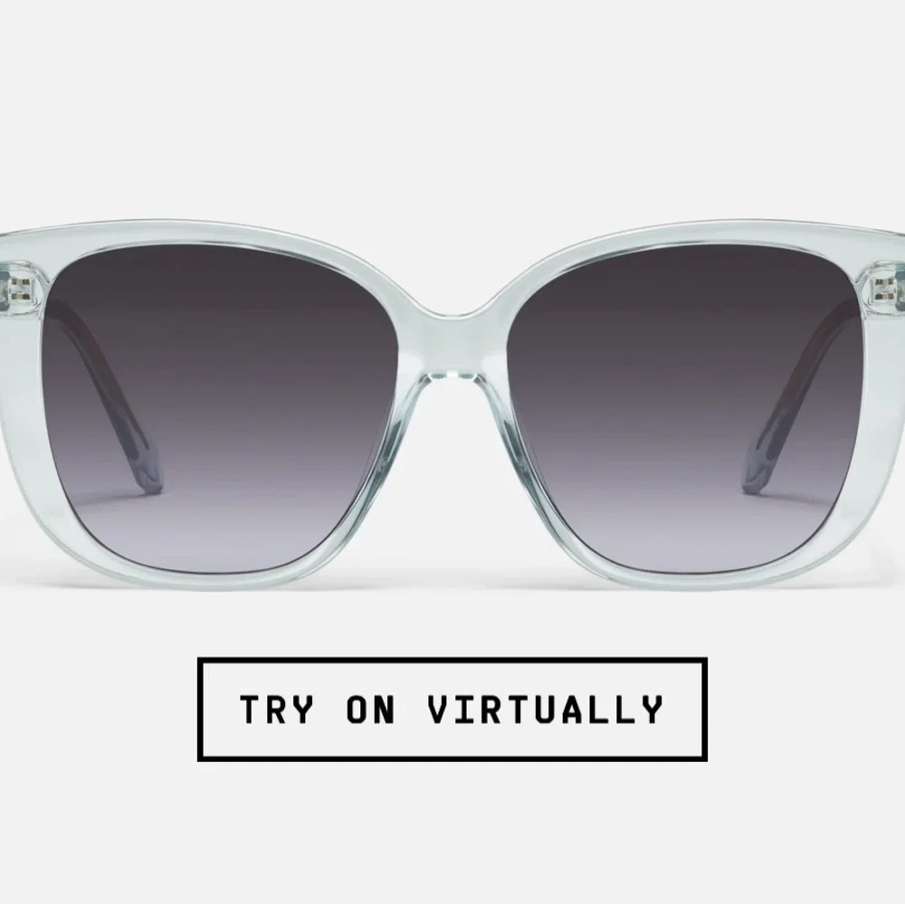 Quay Australia Ever After Smoke Frame Sunglasses - Picture 1 of 3